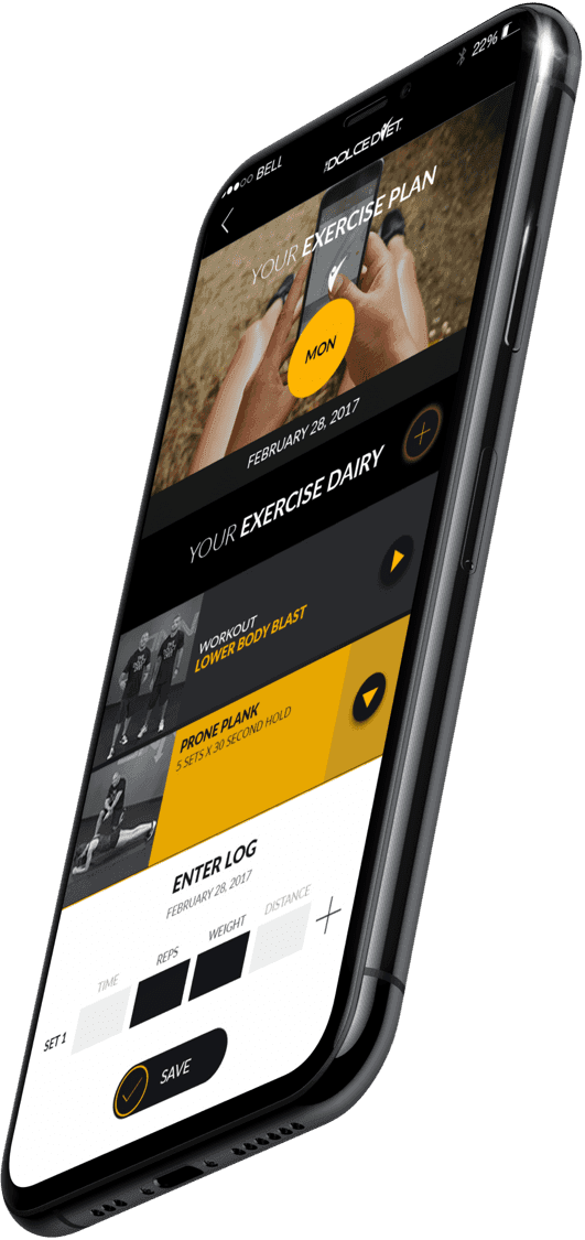 Mobile app screen 2